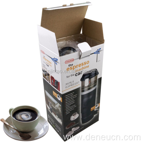 Portable travel camp 12v 24v car coffee maker